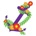 Anchor with Flower Decorations - Featured Image