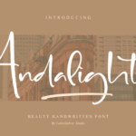 Andalight Font - Featured Image