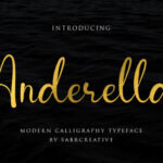 Anderella Font - Featured Image