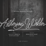 Anderson Wakler Font - Featured Image