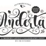 Anderta Font - Featured Image