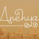 Anehya Font - Featured Image