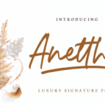 Anetthy Font - Featured Image