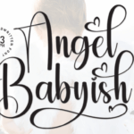 Angel Babyish Font - Featured Image