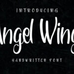 Angel Wings Font - Featured Image