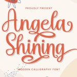 Angela Shining Font - Featured Image