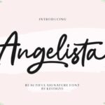 Angelista Font - Featured Image