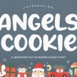 Angels Cookie Font - Featured Image