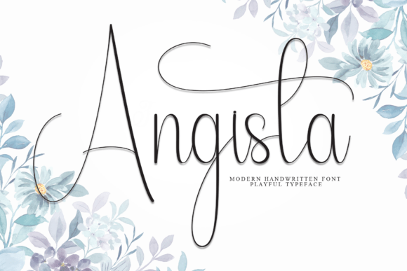 Angista Font - Featured Image