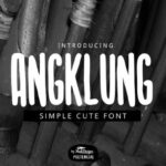 Angklung Font - Featured Image