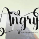 Angry Font - Featured Image