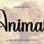 Animal Font - Featured Image