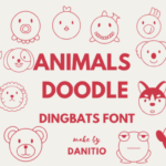Animals Doodle Font - Featured Image