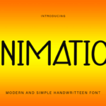 Animation Font - Featured Image