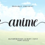 Anime Font - Featured Image