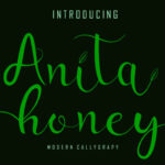 Anita Honey Font - Featured Image