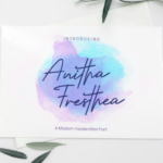 Anitha Fresthea Font - Featured Image