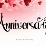 Anniversary Font - Featured Image