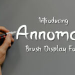 Annomali Font - Featured Image