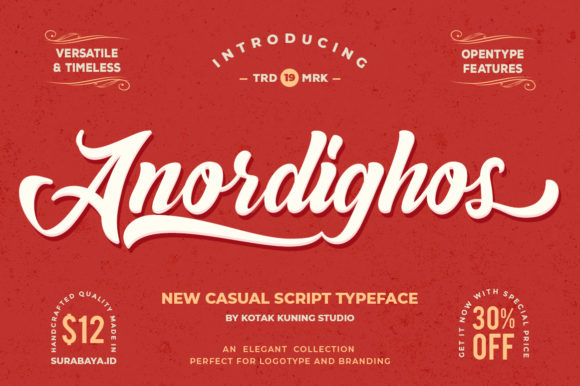 Anordighos Font - Featured Image