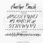 Another Brush Font - Featured Image