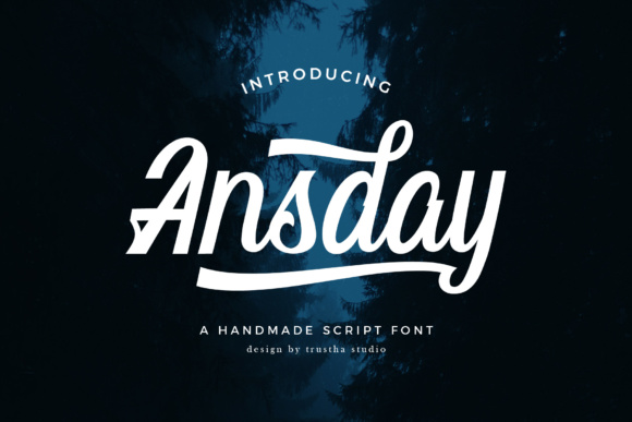 Ansday Font - Featured Image