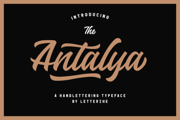 Antalya Font - Featured Image