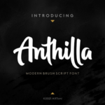 Anthilla Font - Featured Image