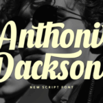 Anthoni Dackson Font - Featured Image