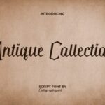 Antique Collection Font - Featured Image