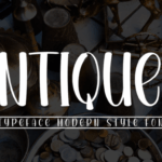 Antiques Font - Featured Image