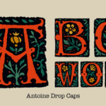 Antoine Drop Caps Font - Featured Image