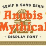 Anubis Mythical Font - Featured Image