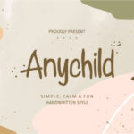 Anychild Font - Featured Image