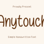 Anytouch Font - Featured Image