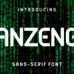 Anzeng Font - Featured Image