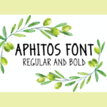 Aphitos Bundle Font - Featured Image