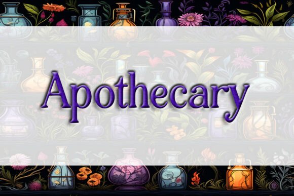 Apothecary Font - Featured Image