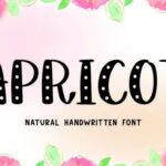 Apricot Font - Featured Image