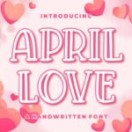 April Love Font - Featured Image