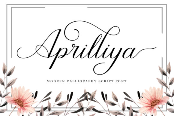 Aprilliya Font - Featured Image