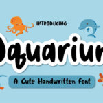 Aquarium Font - Featured Image