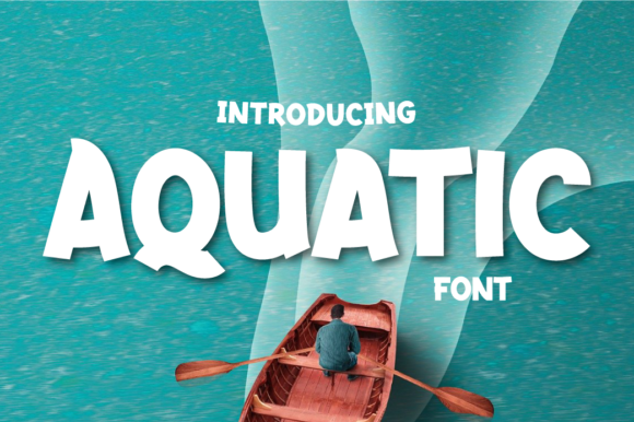 Aquatic Font - Featured Image
