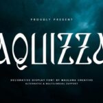 Aquizza Font - Featured Image