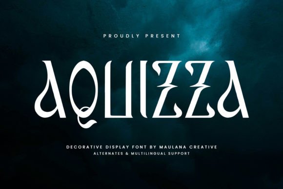Aquizza Font - Featured Image