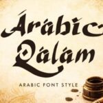 Arabic Qalam Font - Featured Image