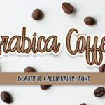 Arabica Coffee Font - Featured Image