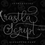 Arastla Script Font - Featured Image