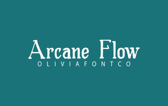 Arcane Flow Font - Featured Image