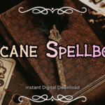 Arcane Spellbook Font - Featured Image